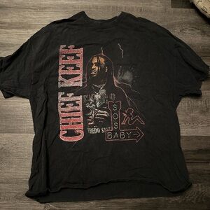 Cheef keef made worn vintage t shirt size xl